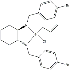 (1R,2R)-[1,2-Cyclohexanediamino-N,N'-bis(4-bromobenzyl)allyl­chlorosilane, min. 98%