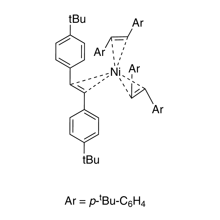 Tris(trans-1,2-bis(4-tert-butylphenyl)ethene)nickel(0), min. 97%