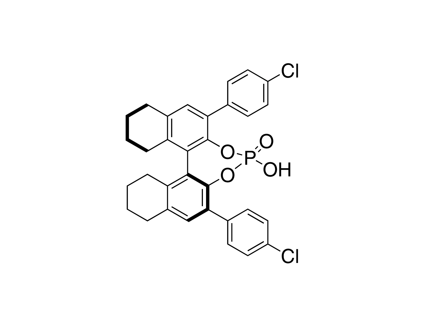 (11bS)-2,6-Bis(4-chlorophenyl)-8,9,10,11,12,13,14,15-octahydro-4-hydroxy-4-oxide-dinaphtho[2,1-d:1',2'-f][1,3,2]dioxaphosphepin, 98% (99% ee)