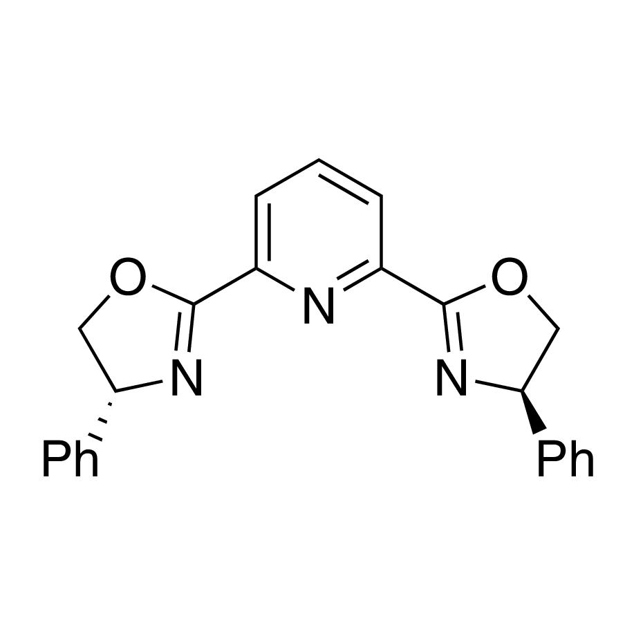2,6-Bis[(4R)-phenyl-2-oxazolin-2-yl]pyridine, 98%, (99% ee)