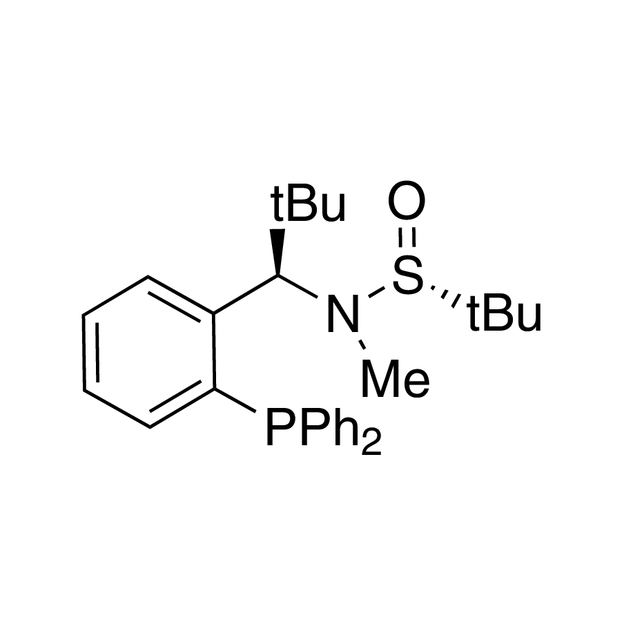 [S(R)]-N-[(1R)-1-[2-(Diphenylphosphino)phenyl]-2,2-dimethylpropyl]-N,2-dimethyl-2-propanesulfinamide, 95%