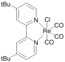 Chlorotricarbonyl(4,4'-di-t-butyl-2,2'-bipyridine)rhenium(I), 99%