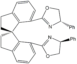 (R)-7,7’-Bis[(4S)-(phenyl)oxazol-2-yl)]-2,2’,3,3’-tetrahydro-1,1’-spirobiindane, min. 97% (Ra,S,S)-SpiroBOX
