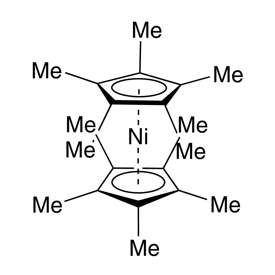 Bis(pentamethylcyclopentadienyl)nickel, 98%  (Decamethylnickelocene)