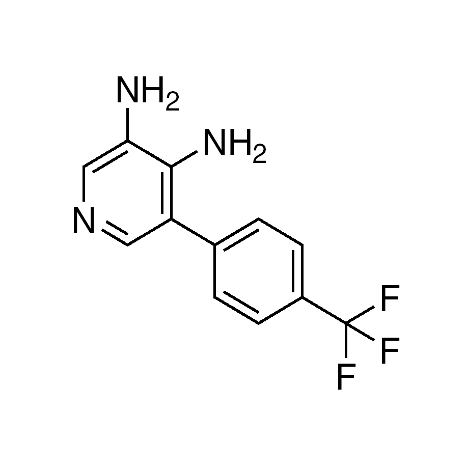 5-(4-(Trifluoromethyl)phenyl)pyridine-3,4-diamine, 95%