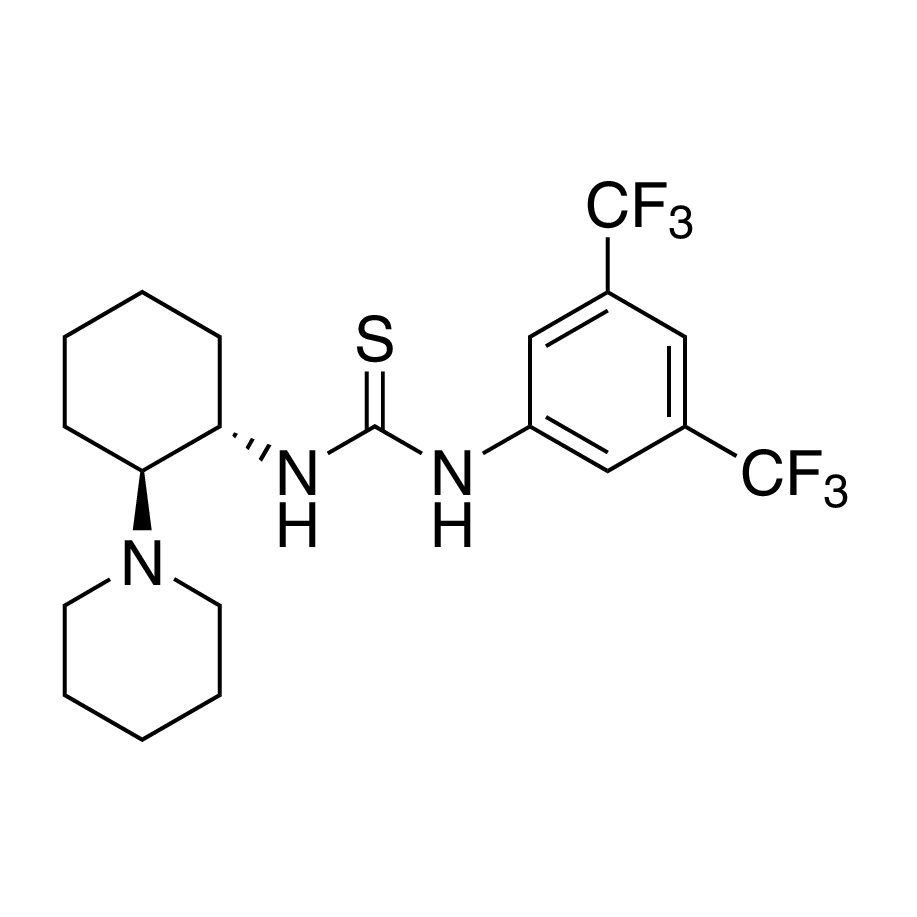 N-[3,5-Bis(trifluoromethyl)phenyl]-N'-[(1S,2S)-2-(1-piperidinyl)cyclohexyl]thiourea, 95%, (98% ee)