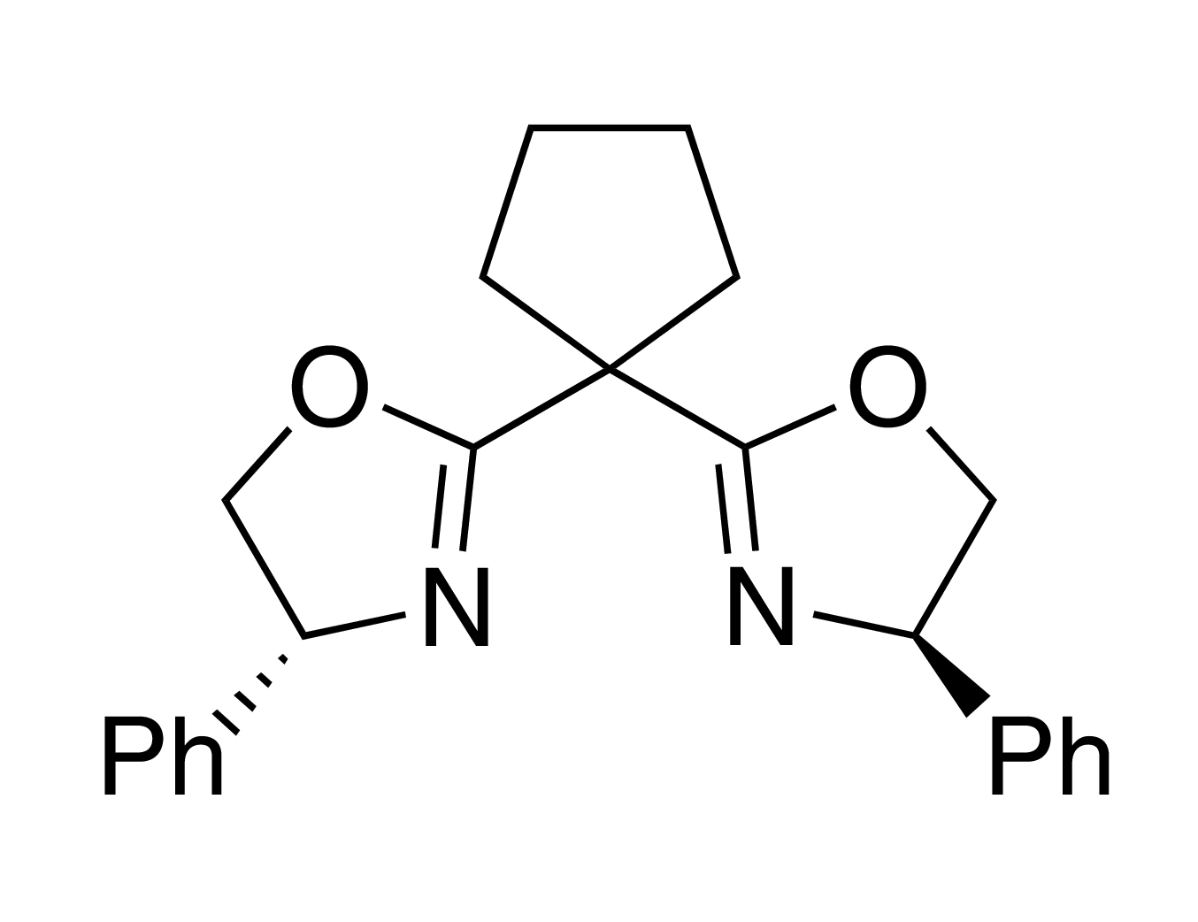 (4R,4'R)-2,2'-Cyclopentylidenebis[4,5-dihydro-4-phenyloxazole], 95% (99% ee)