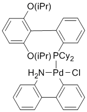 Chloro(2-dicyclohexylphosphino-2',6'-di-i-propoxy-1,1'-biphenyl)(2'-amino-1,1'-biphenyl-2-yl)palladium(II), min. 98% [RuPhos Palladacycle Gen. 2]