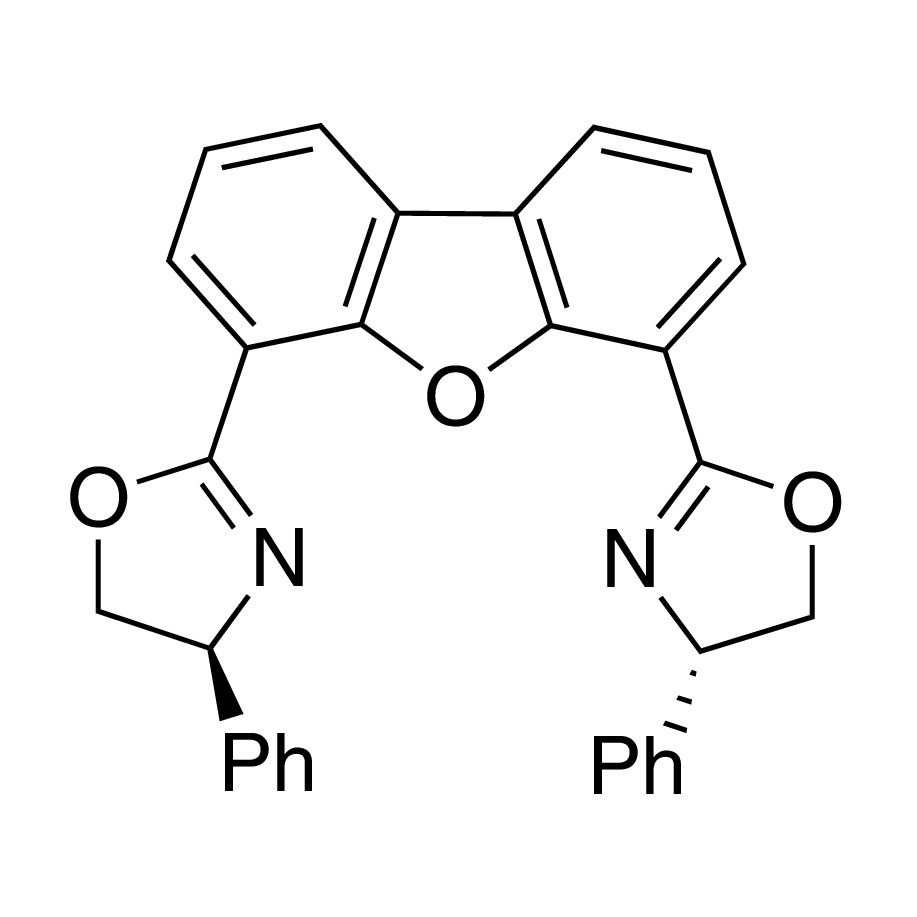 (4S,4'S)-2,2'-(4,6-Dibenzofurandiyl)bis[4,5-dihydro-4-phenyloxazole], 98%