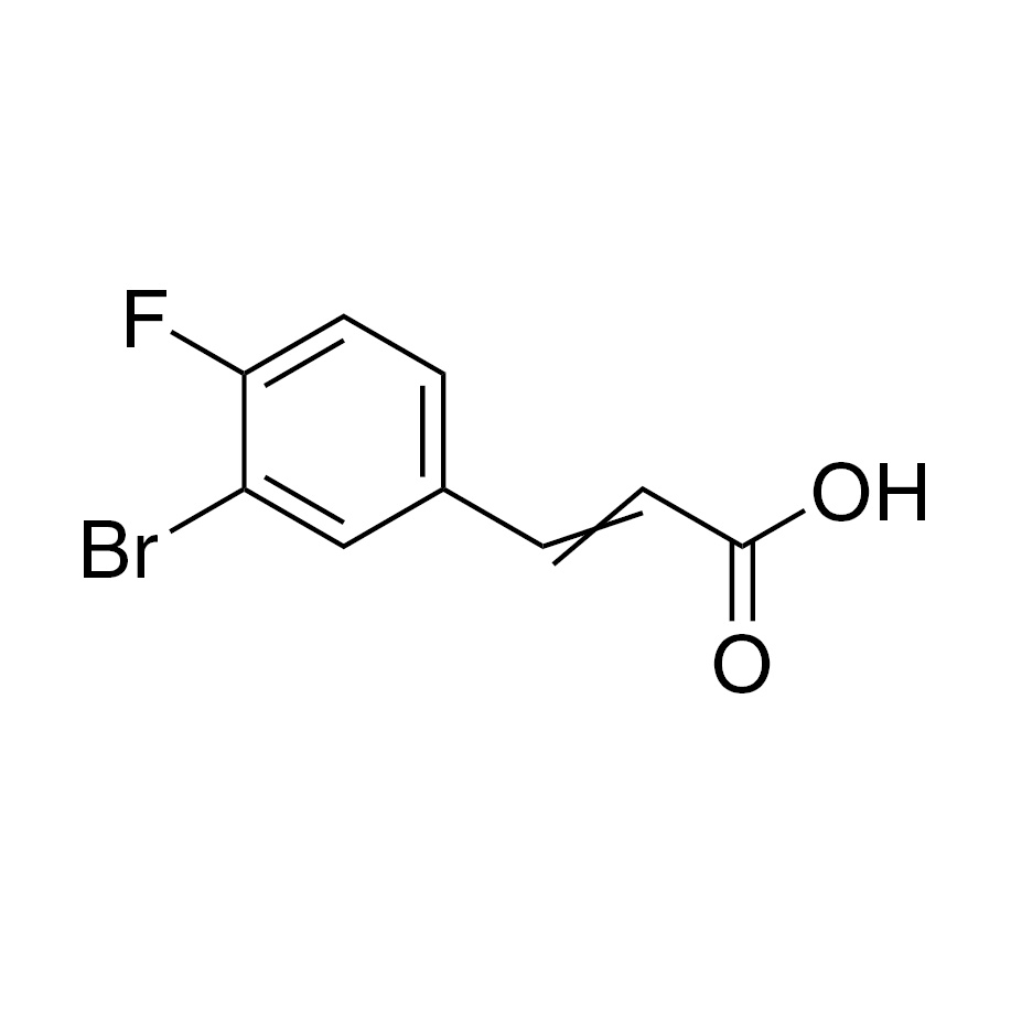 3-Bromo-4-fluorocinnamic acid, min. 98%