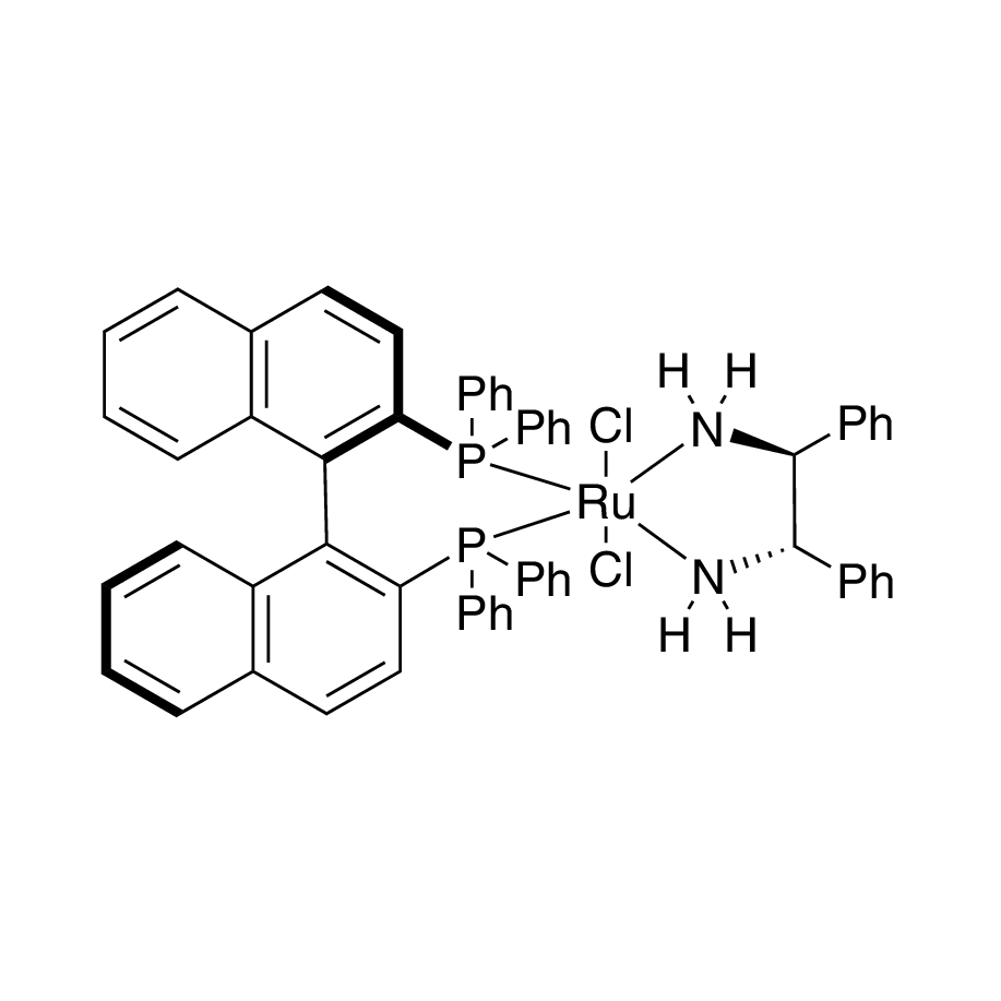 Dichloro[(R)-(+)-2,2'-bis(diphenylphosphino)-1,1'-binaphthyl][(1S,2S)-(-)-1,2-diphenylethylenediamine]ruthenium(II), min. 90%