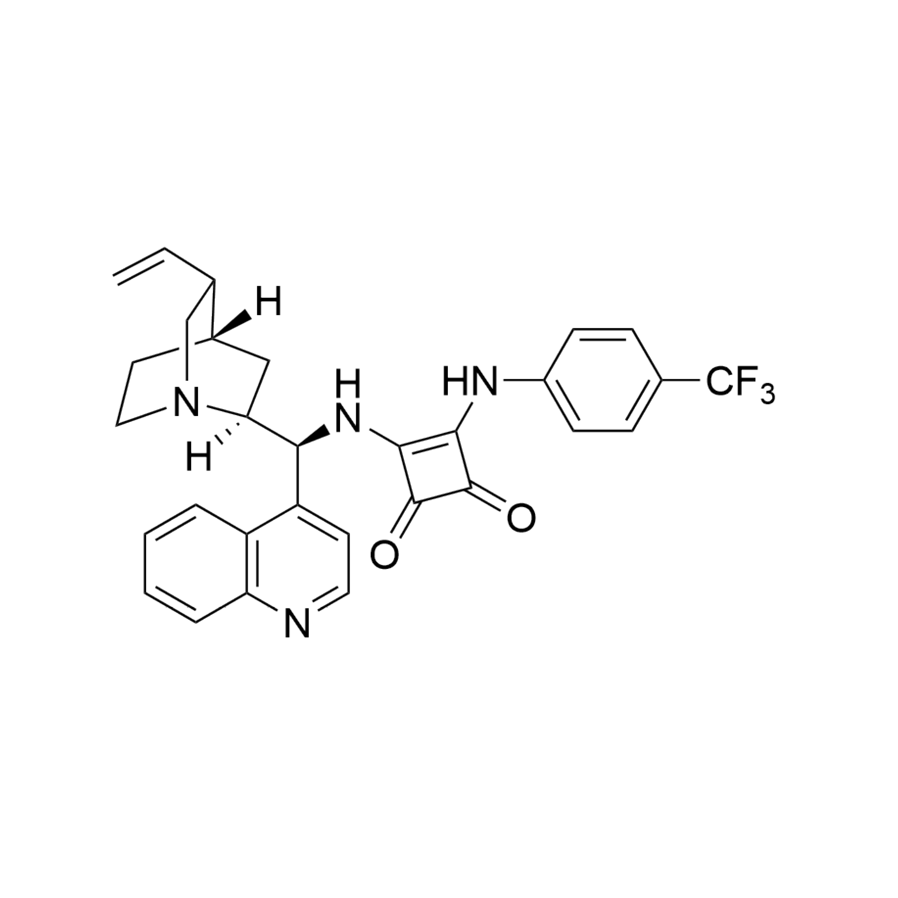 3-[[4-(Trifluoromethyl)phenyl]amino]-4-[(8α,9S)-cinchonan-9-ylamino]-3-cyclobutene-1,2-dione, min. 98%