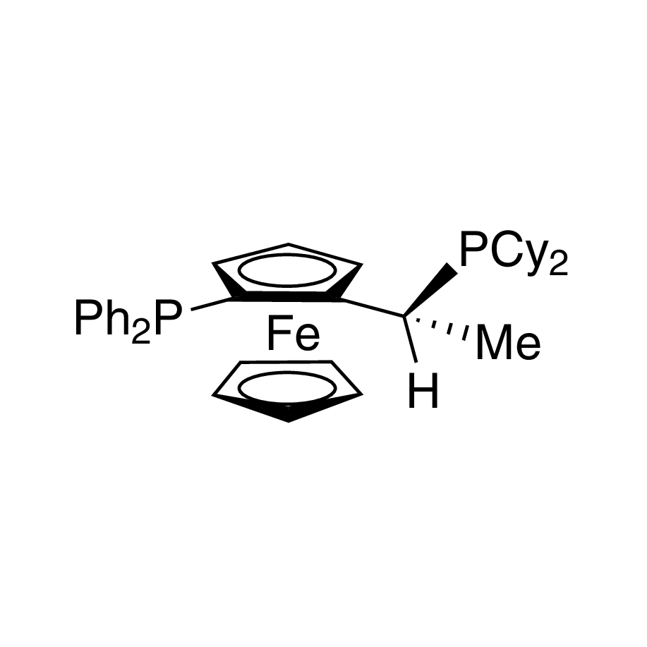 (R)-(-)-1-[(S)-2-(Di­phenylphosphino)ferrocenyl]ethyldicyclo­hexylphosphine ethanol adduct, min. 97% (R)-(S)-JOSIPHOS