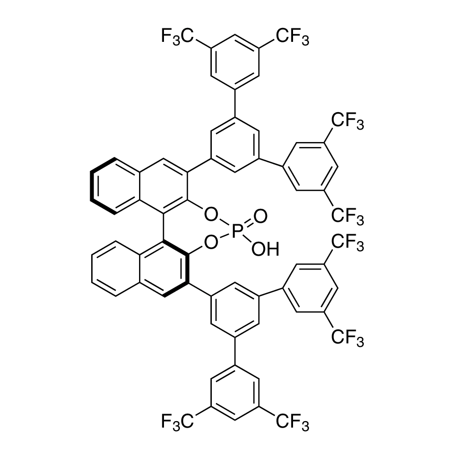 (4S)-4-Hydroxy-2,6-bis(3,3'',5,5''-tetrakis(trifluoromethyl)-[1,1':3',1''-terphenyl]-5'-yl)dinaphtho[2,1-d:1',2'-f][1,3,2]dioxaphosphepine-4-oxide, 98%, (99% ee)