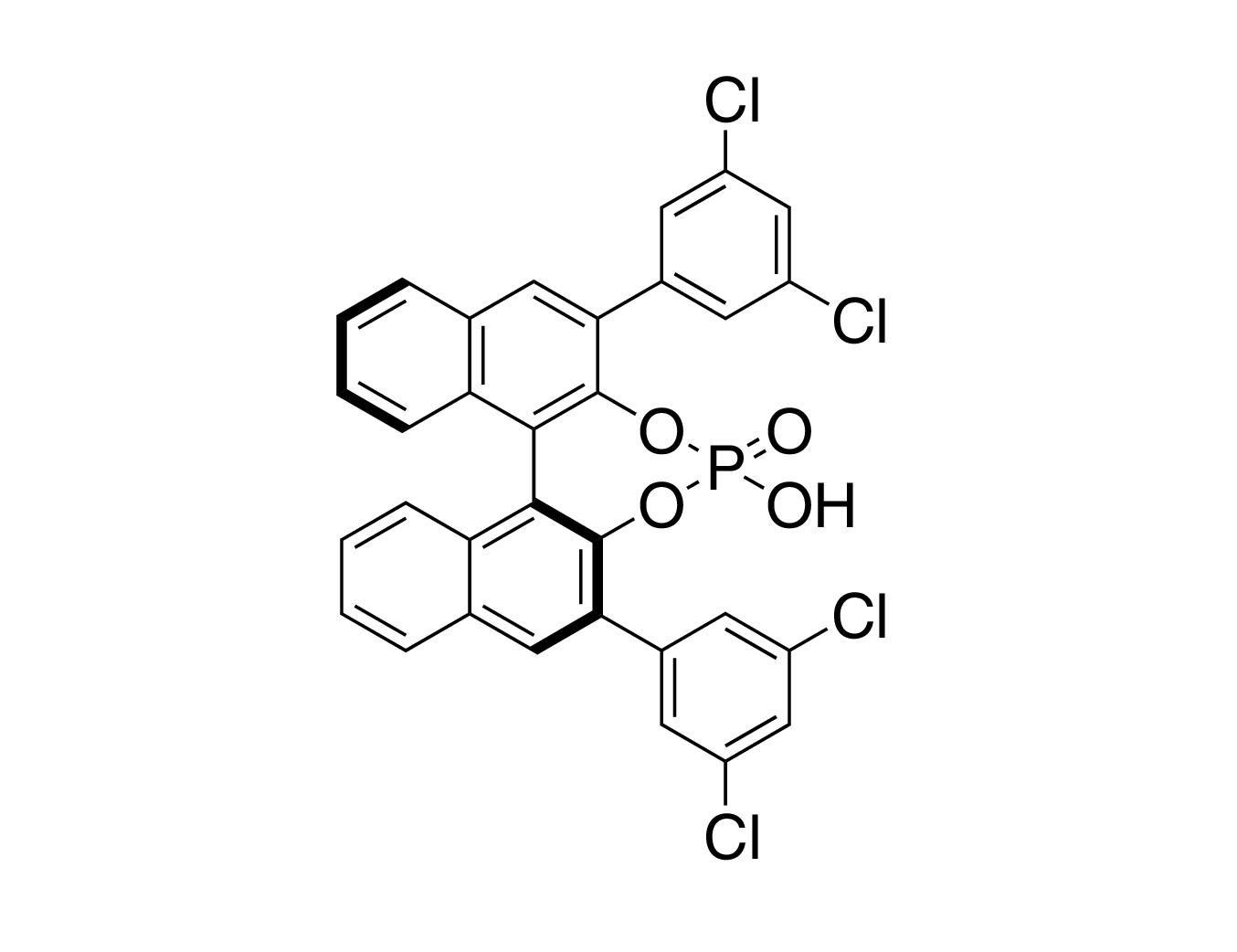 (11bS)-2,6-Bis(3,5-dichlorophenyl)-4-hydroxy-4-oxide-dinaphtho[2,1-d:1',2'-f][1,3,2]dioxaphosphepin, 98% (99% ee)