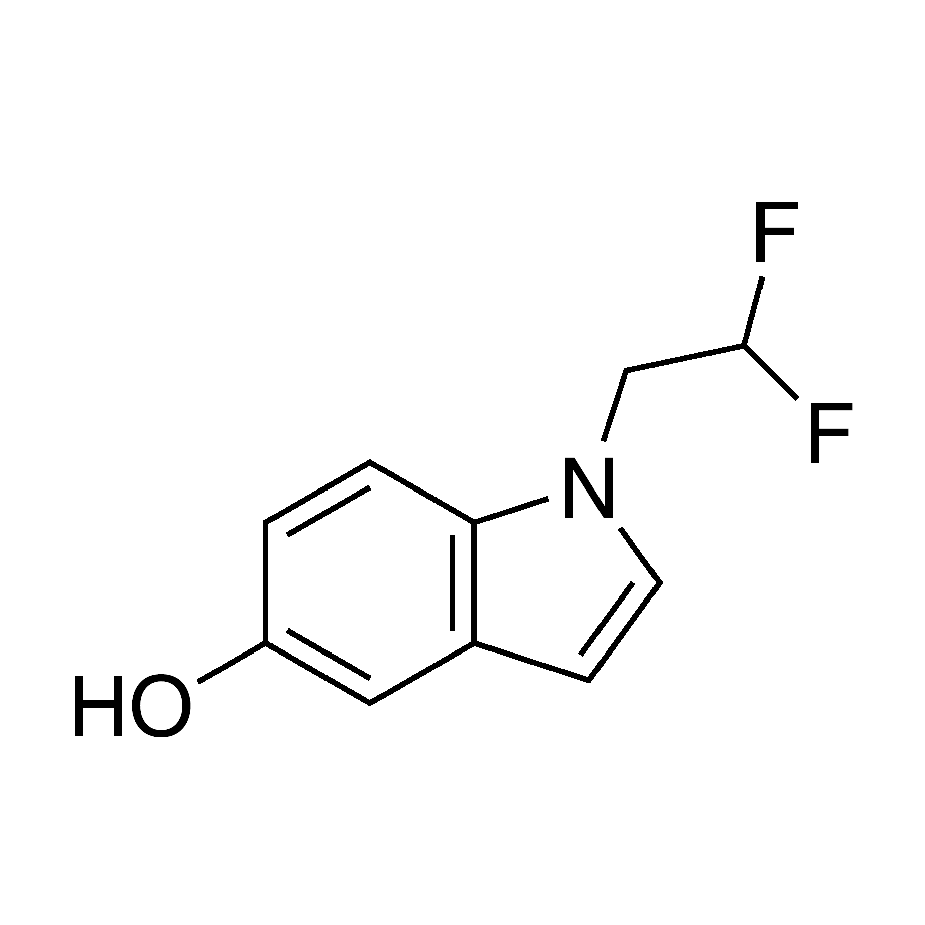 1-(2,2-Difluoroethyl)-1H-indol-5-ol, 95%