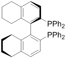 (R)-(+)-2,2'-Bis(diphenylphosphino)-5,5',6,6',7,7',8,8'-octahydro-1,1'-binaphthyl (R)-(+)-H₈-BINAP