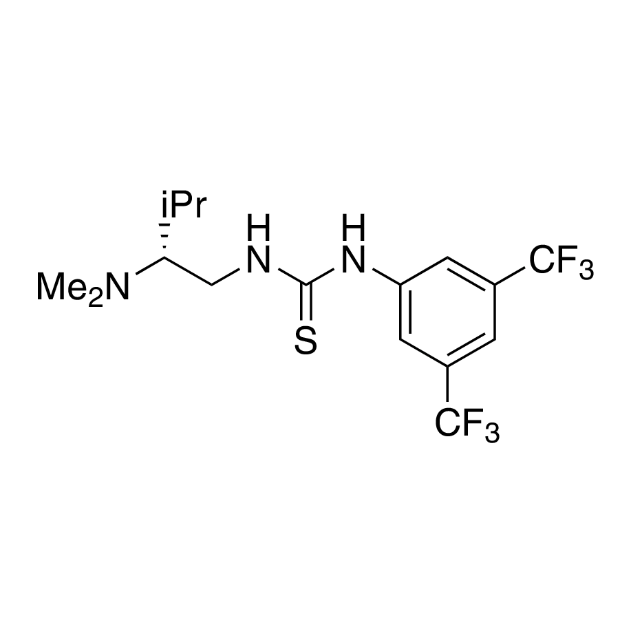 N-[3,5-Bis(trifluoromethyl)phenyl]-N'-[(2R)-2-(dimethylamino)-3-methylbutyl]thiourea, 98%, (99% ee)