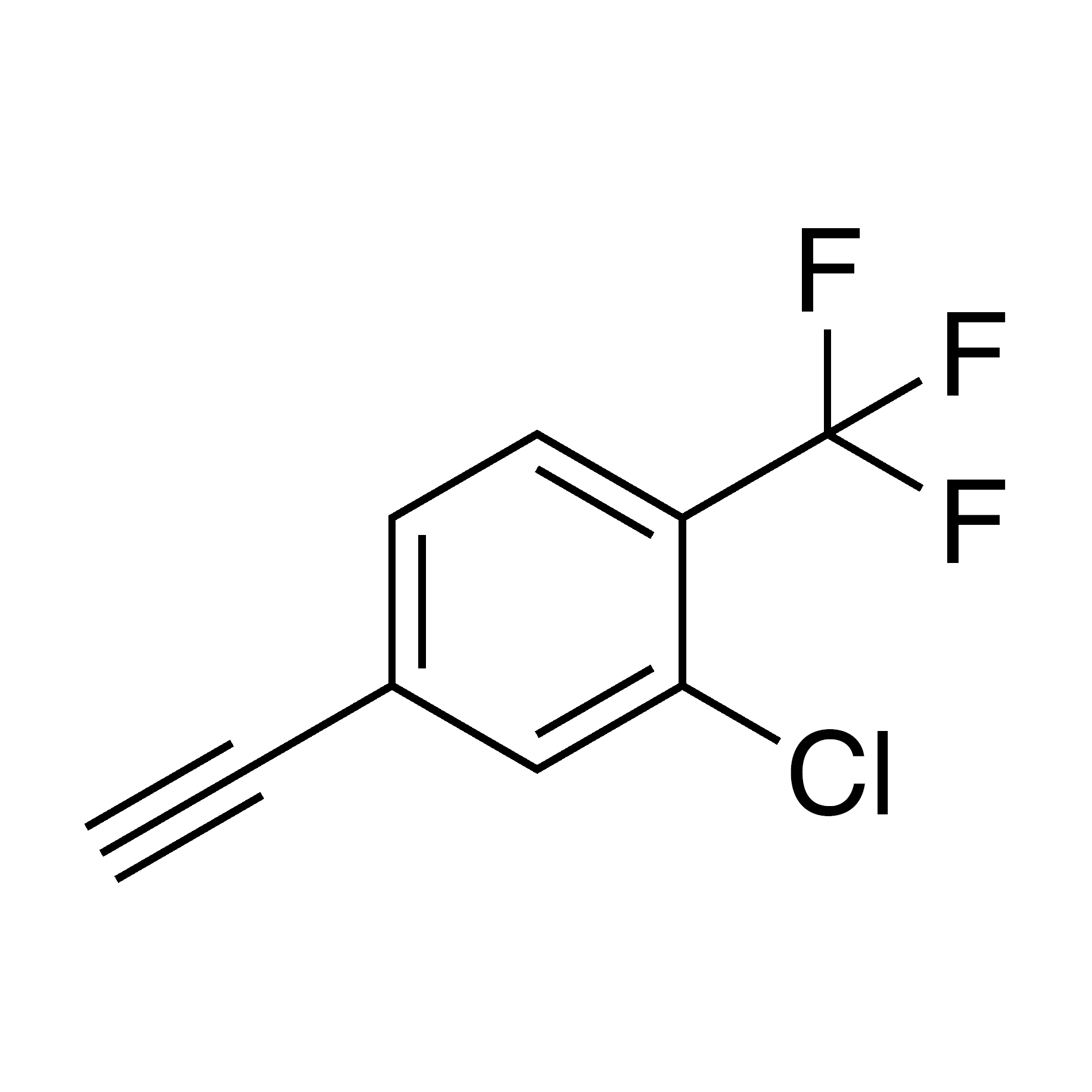 2-Chloro-4-ethynyl-1-(trifluoromethyl)benzene, 95%