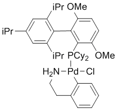 Chloro[2-(dicyclohexylphosphino)-3,6-dimethoxy-2',4',6'-tri-i-propyl-1,1'-biphenyl][2-(2-aminoethyl)phenyl]palladium(II), min. 98% [BrettPhos Palladacycle Gen. 1]