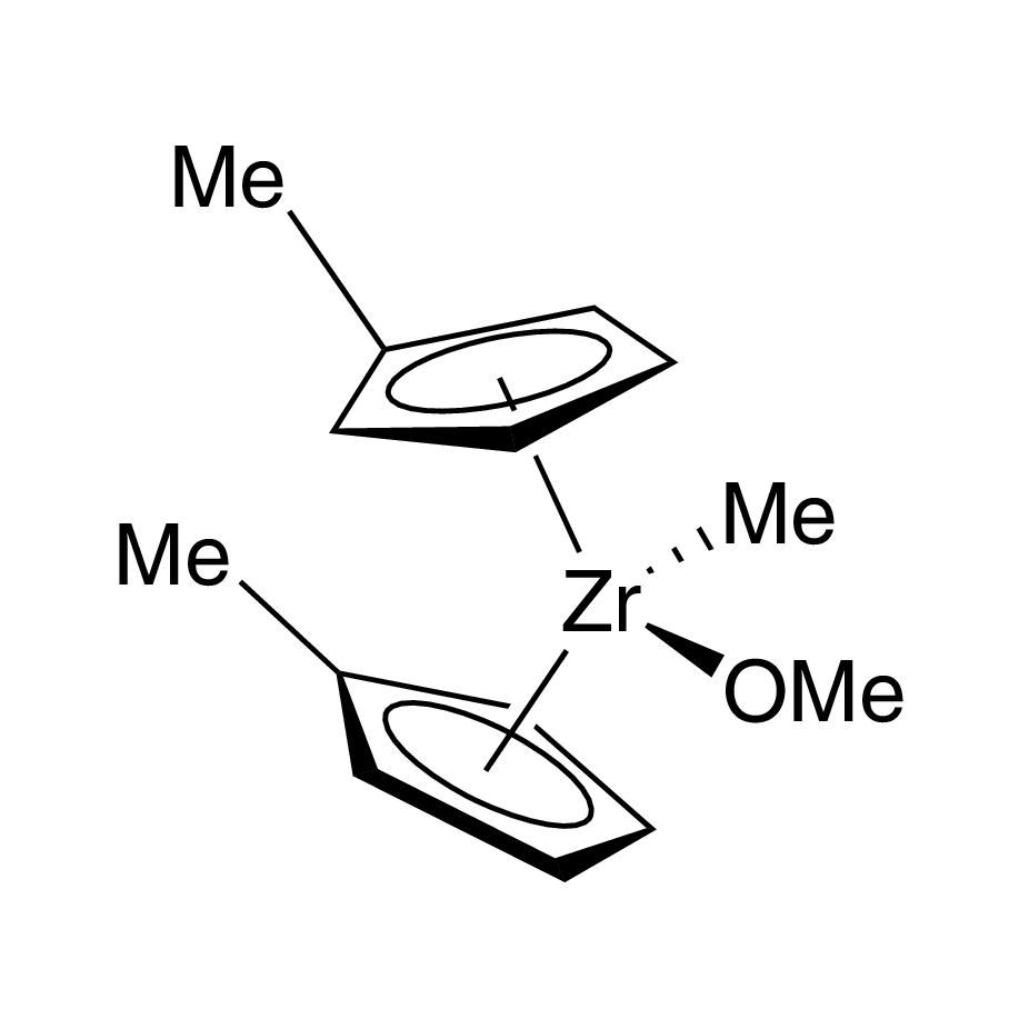 Bis(methylcyclopentadienyl)(methyl)(methoxy)zirconium(IV), 98+%