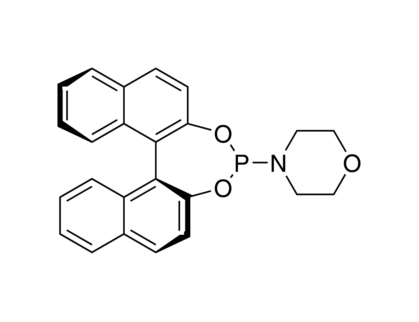 (S)-(+)-(3,5-Dioxa-4-phospha-cyclohepta[2,1-a;3,4-a']dinaphthalen-4-yl)morpholine, min. 97% (S)-MorfPhos
