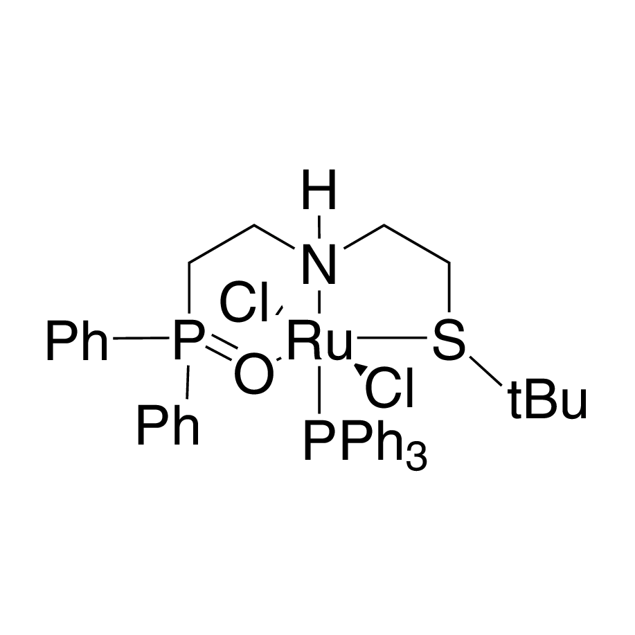 Dichloro[rel-[N(S)]-N-[2-(diphenylphosphinyl-κO)ethyl]-2-[(R)-tert-butylthio-κS]ethanamine-κN](triphenylphosphine) ruthenium