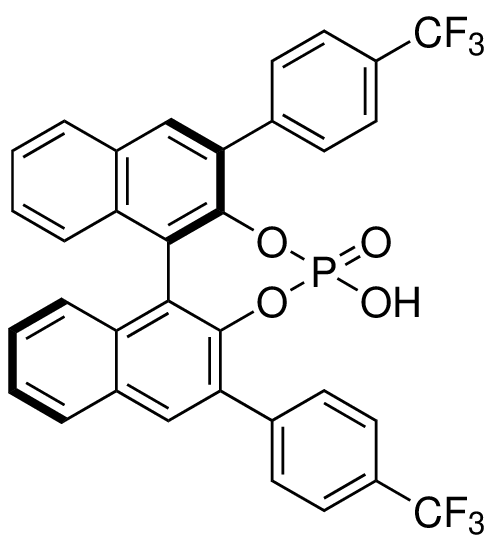(11bR)-4-Hydroxy-2,6-bis[4-(trifluoromethyl)phenyl]-4-oxide-dinaphtho[2,1-d:1',2'-f][1,3,2]dioxaphosphepin, 95%, (99% ee)