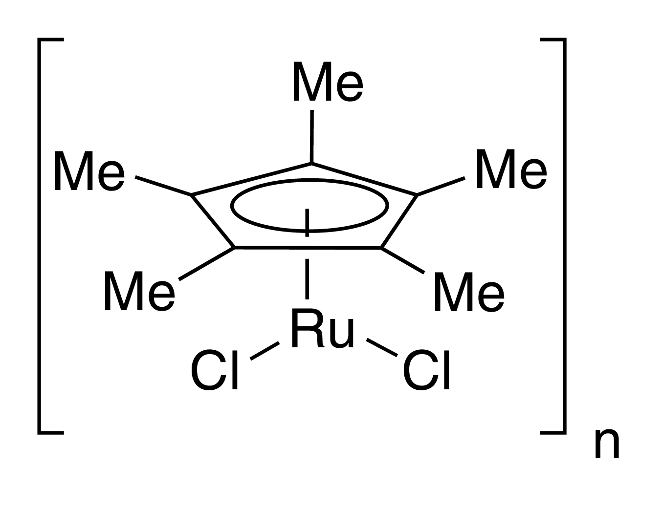 Dichloro(pentamethylcyclopentadienyl)ruthenium(III) polymer
