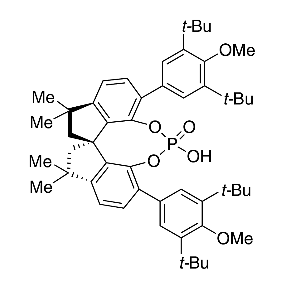(11aR)-3,7-Bis[3,5-bis(tert-butyl)-4-methoxyphenyl]-10,11,12,13-tetrahydro-10,10,13,13-tetramethyl-5-hydroxy[7,1-de:1',7'-fg][1,3,2]dioxaphosphocin, 98%, (99% ee)