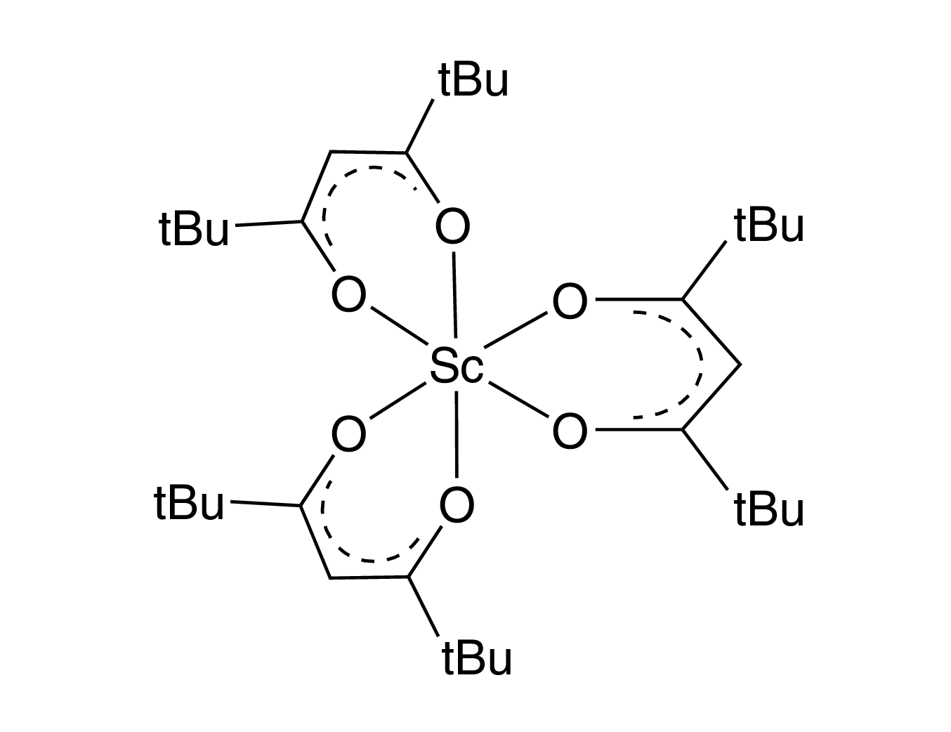 Tris(2,2,6,6-tetramethyl-3,5-heptanedionato)scandium(III), 99% (99.9%-Sc) (REO) [Sc(TMHD)₃]