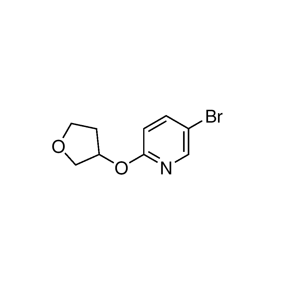 5-Bromo-2-((tetrahydrofuran-3-yl)oxy)pyridine, 95%