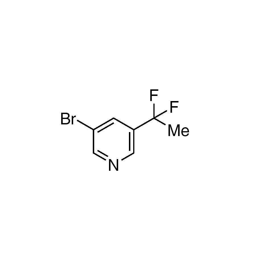 3-Bromo-5-(1,1-difluoroethyl)pyridine, 95%