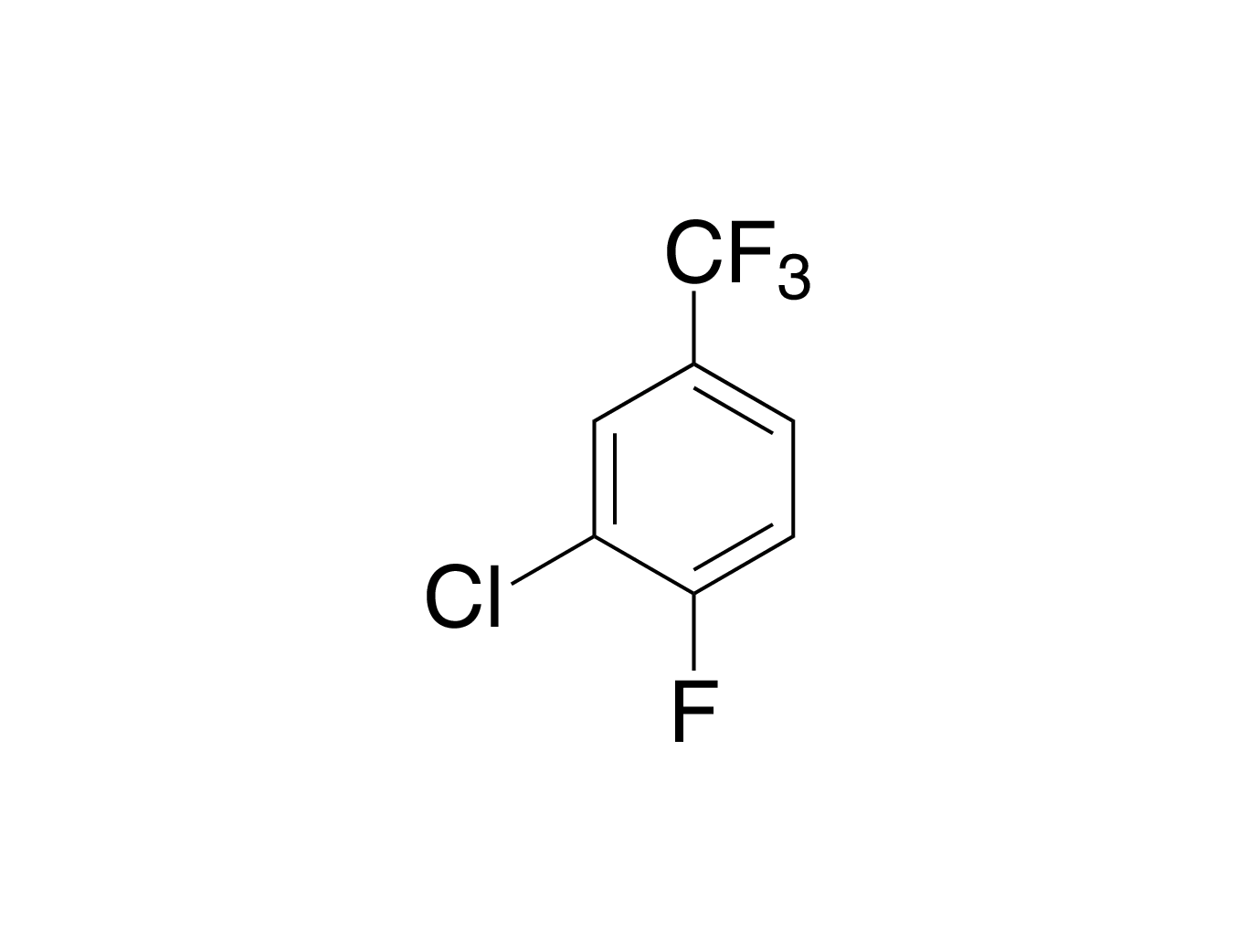 3-Chloro-4-fluorobenzotrifluoride, 98%