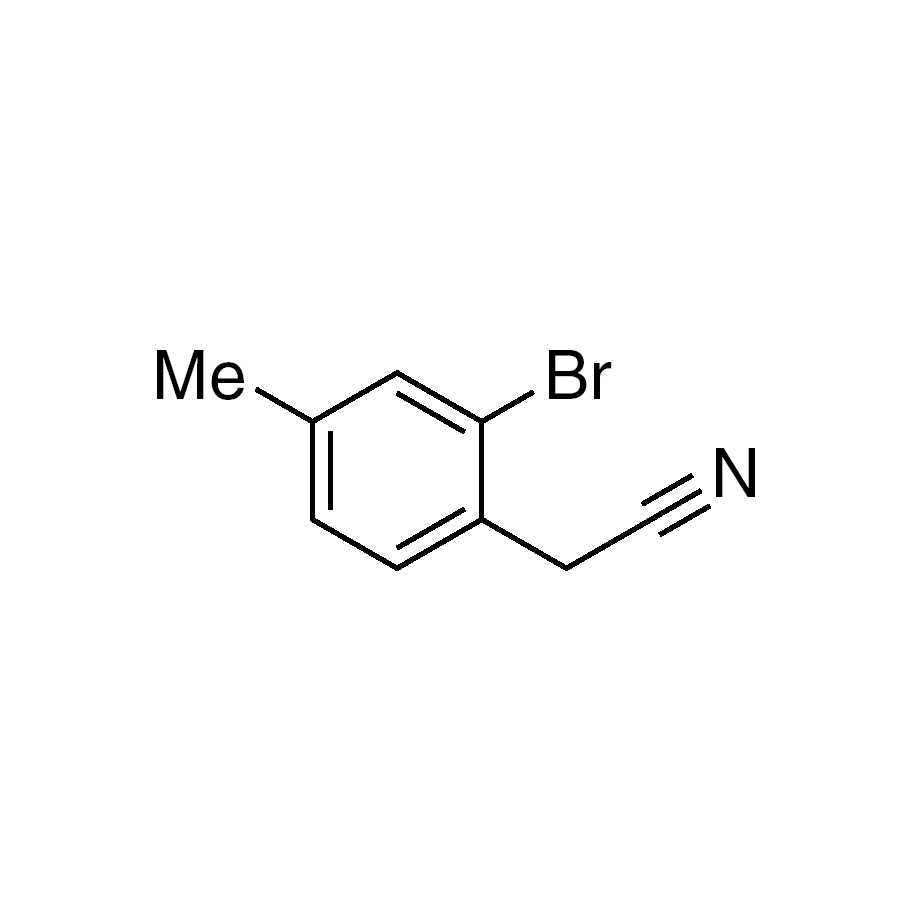 2-(2-Bromo-4-methylphenyl)acetonitrile, 95%