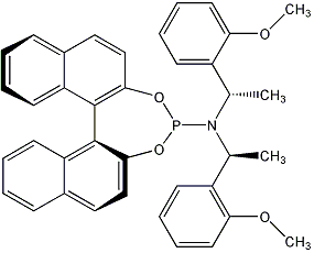 (11bS)-N,N-Bis[(S)-(+)-1-(2-methoxyphenyl)ethyl]dinaphtho[2,1-d:1',2'-f][1,3,2]dioxaphosphepin-4-amine, min. 98%