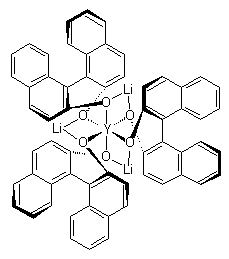 Lithium tris(S-(-)-1,1'-binaphthyl-2,2'-diolato)yttrate(III) tetrahydrofuran adduct, min. 97%