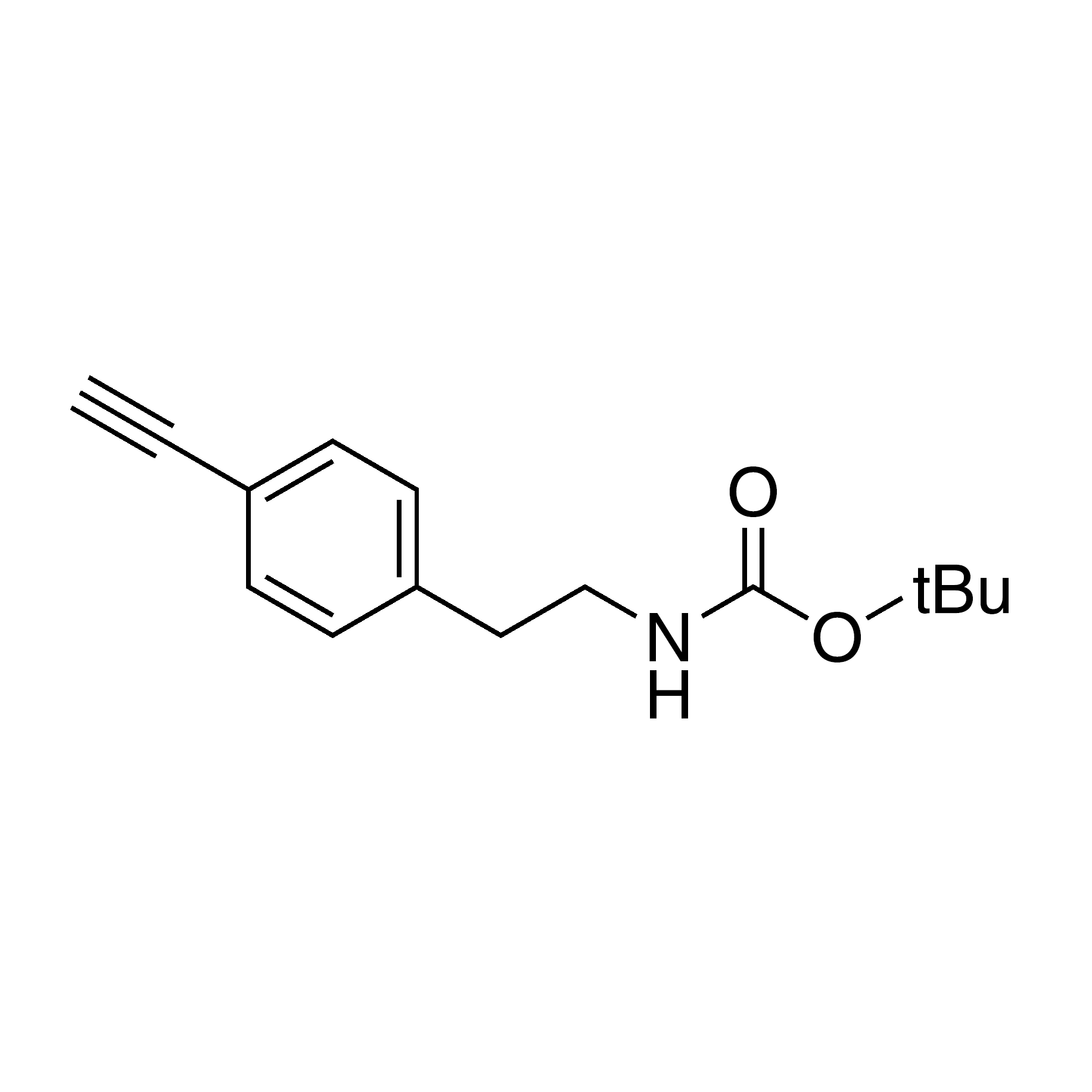 [2-(4-Ethynyl-phenyl)-ethyl]-carbamic acid tert-butyl ester, 95%