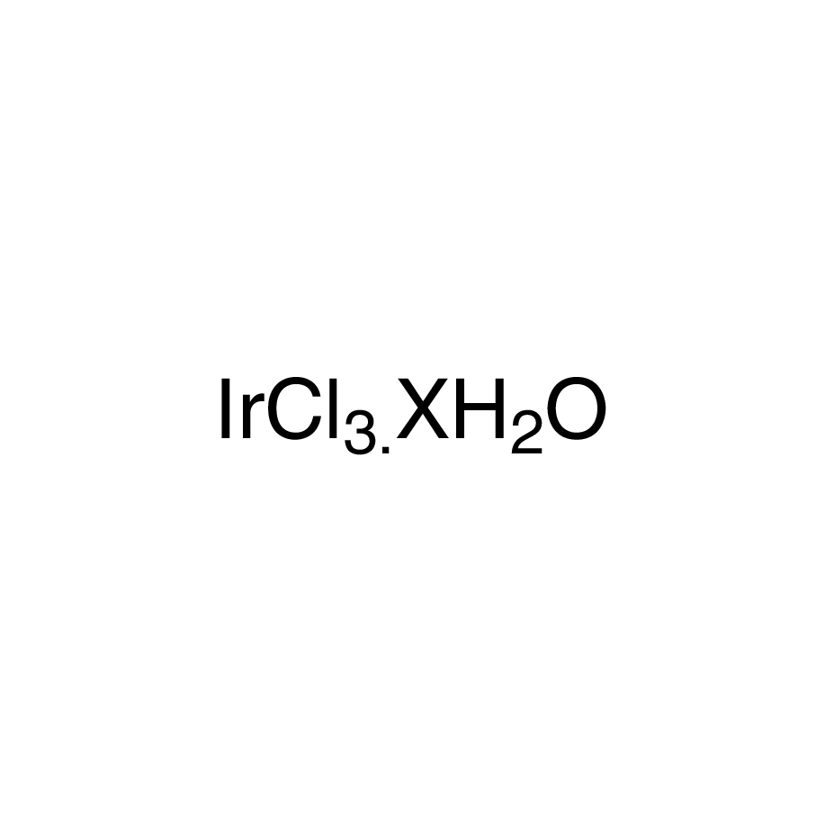 Iridium(III) chloride, hydrate (99.99+%-Ir) PURATREM  [free of Ir(IV) by electrochemical analysis]