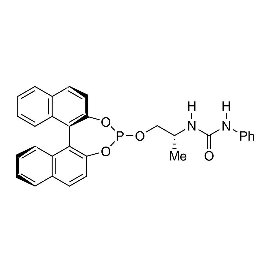 1-{(2R)-1-[(11bR)-Dinaphtho[2,1-d:1',2'-f][1,3,2]dioxaphosphepin-4-yloxy]propan-2-yl}-3-phenylurea, min. 97% UREAPhos