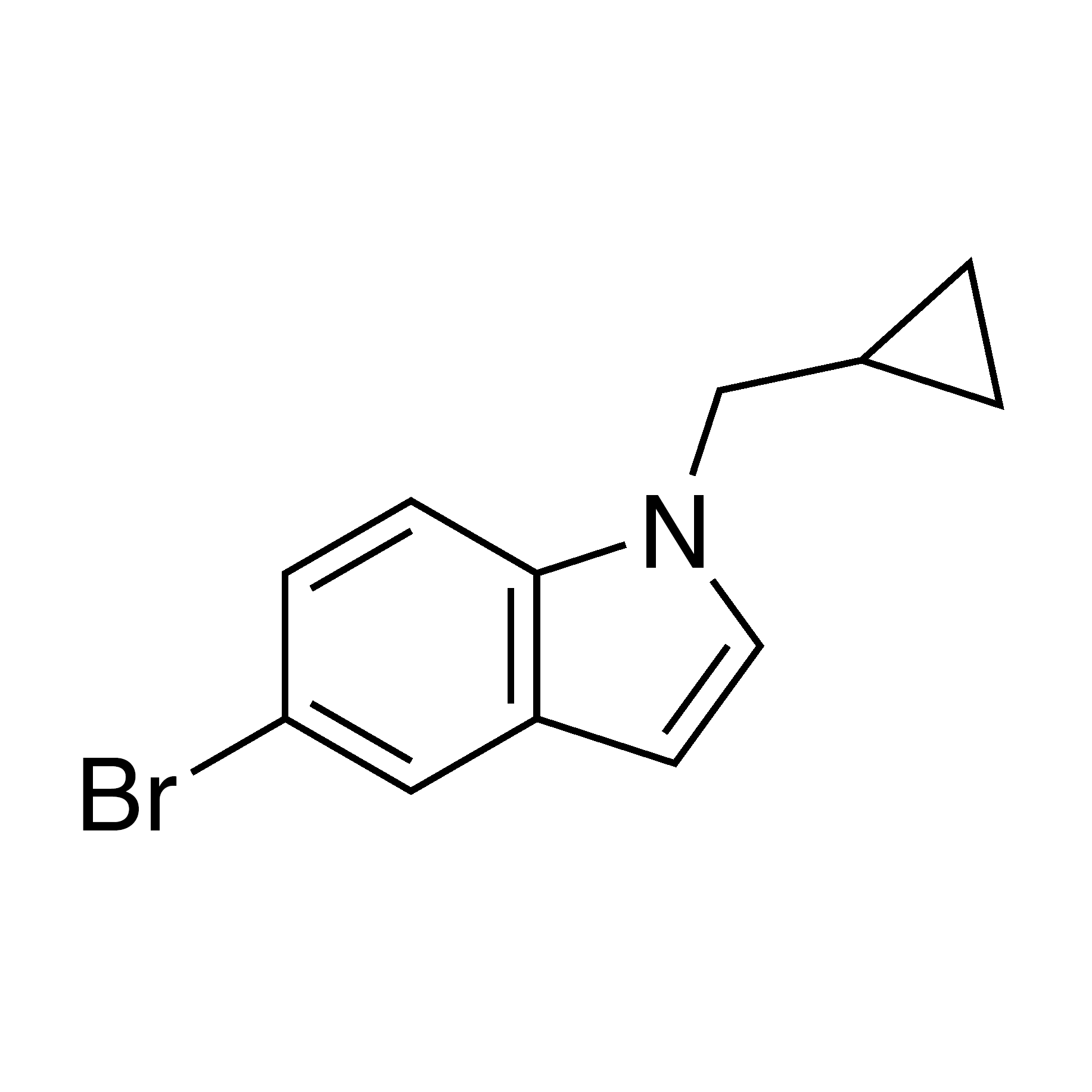 5-Bromo-1-(cyclopropylmethyl)-1H-indole, 95%