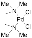 cis-Dichloro(N,N,N',N'-tetramethylethylenediamine)palladium(II), 99%