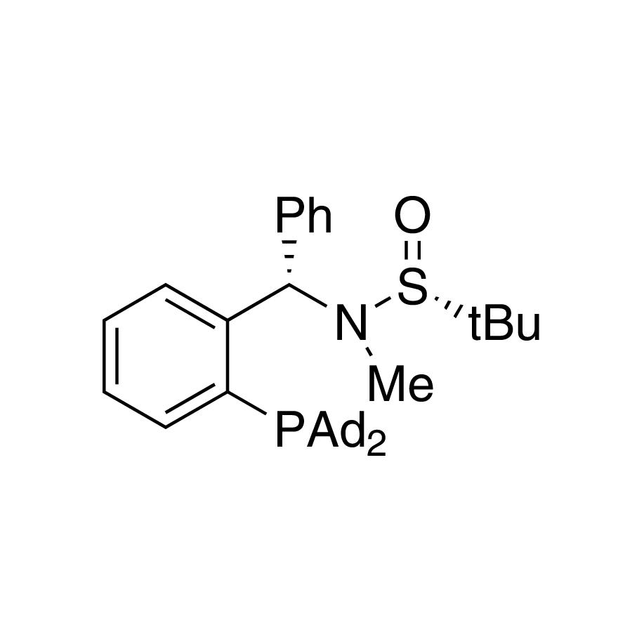 [S(R)]-N-[(S)-[2-(Diadamantanphosphino)phenyl]phenylmethyl]-N,2-dimethyl-2-propanesulfinamide, 95%