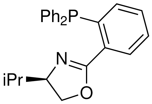 (R)-(+)-2-[2-(Diphenylphosphino)phenyl]-4-(1-methylethyl)-4,5-dihydrooxazole, 98% (R)-iPr-PHOX