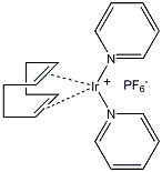 Bis(pyridine)(1,5-cyclooctadiene)iridium(I) hexafluorophosphate, 99%