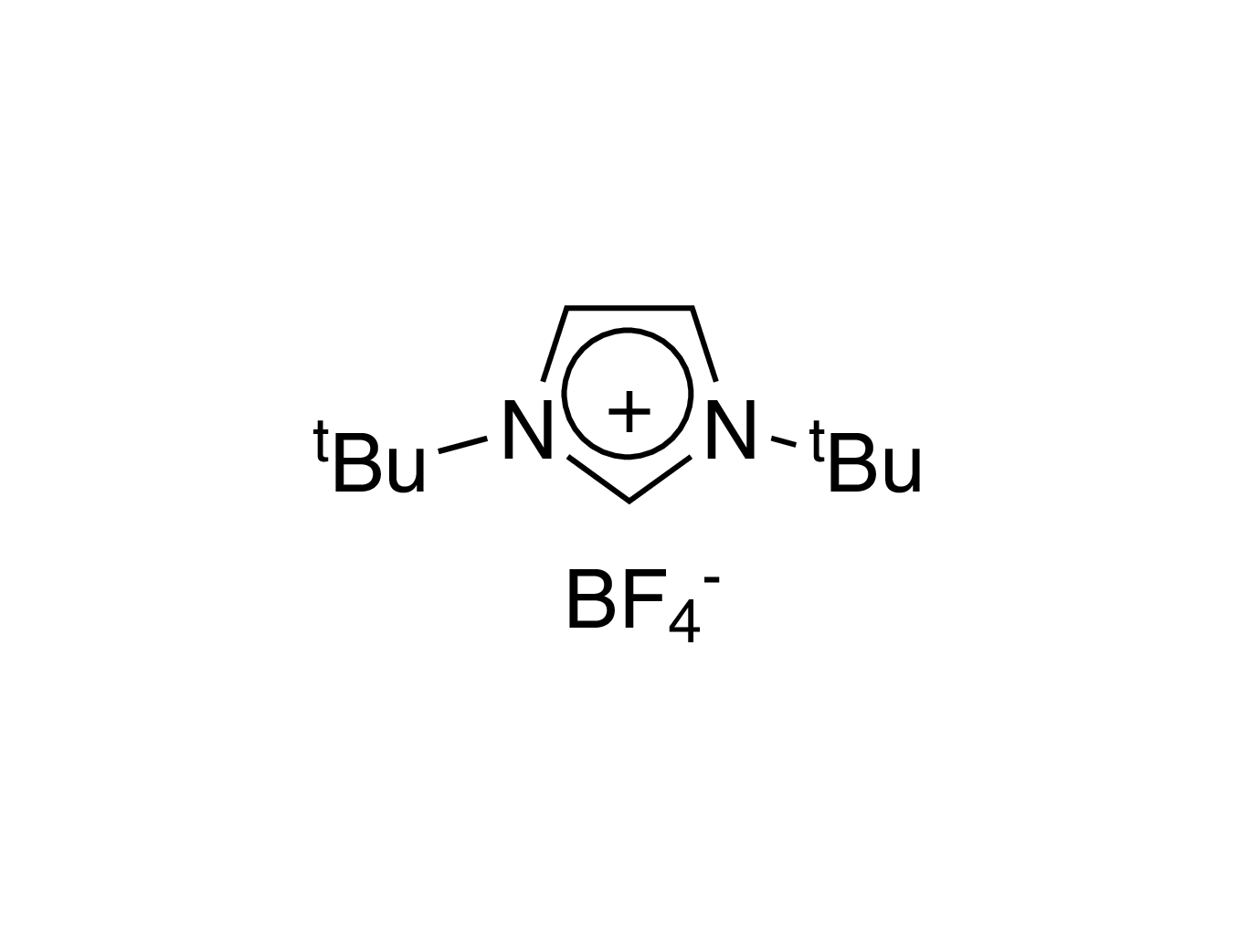 1,3-Bis(t-butyl)imidazolium tetrafluoroborate, min. 97% ItBuHBF₄