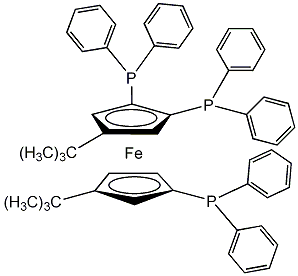 1',4-Bis(t-butyl)-1,2,3'-tris(diphenylphosphino)ferrocene, 98% HiersoPHOS-2