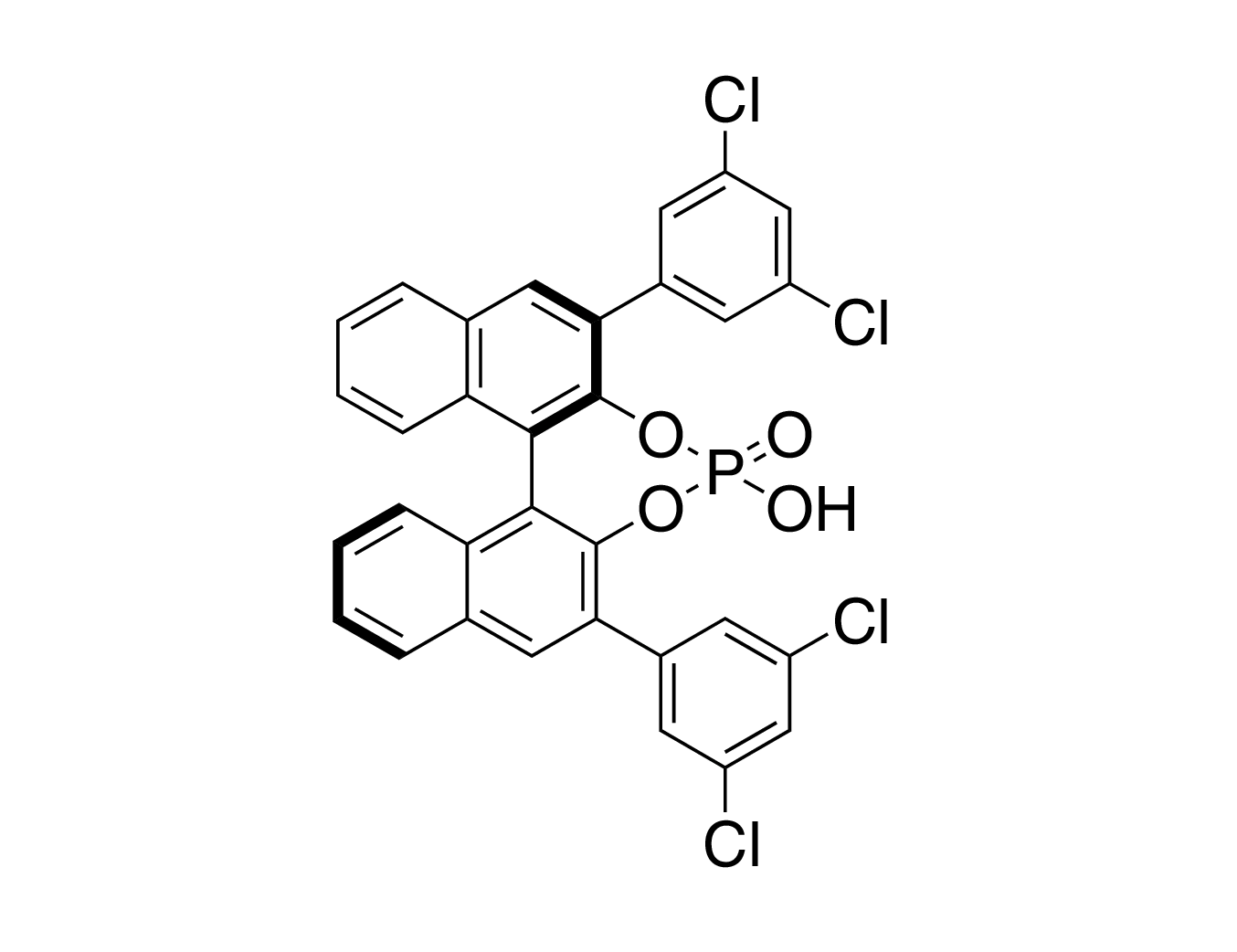 (11bR)-2,6-Bis(3,5-dichlorophenyl)-4-hydroxy-4-oxide-dinaphtho[2,1-d:1',2'-f][1,3,2]dioxaphosphepin, 95% (99% ee)