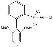 Chloro(2-dicyclohexylphosphino-2',6'-dimethoxy-1,1'-biphenyl)gold(I), 98%