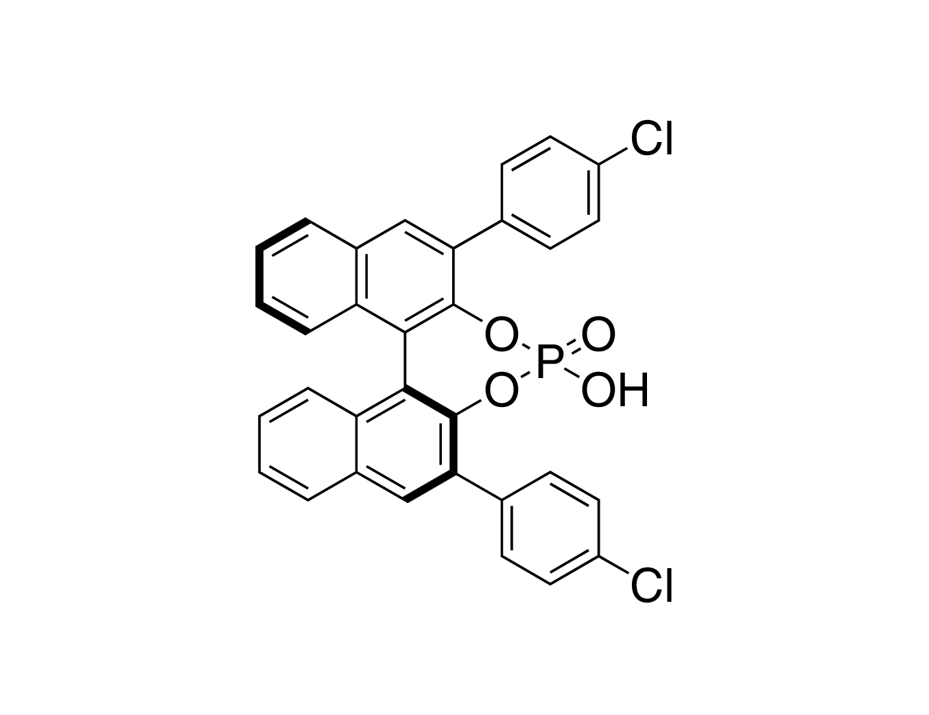 (11bS)-2,6-Bis(4-chlorophenyl)-4-hydroxy-4-oxide-dinaphtho[2,1-d:1',2'-f][1,3,2]dioxaphosphepin, 98% (99% ee)